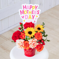 母の日アレンジメント「HAPPY MOTHERS DAY」